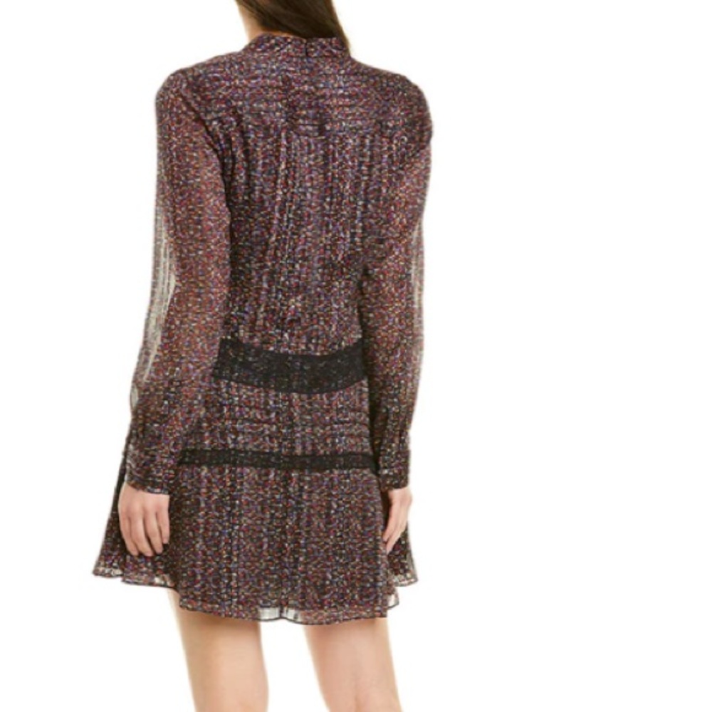 Like new Derek Lam 10 Crosby Floral Dress With Lace Trim - Picture 4 of 14